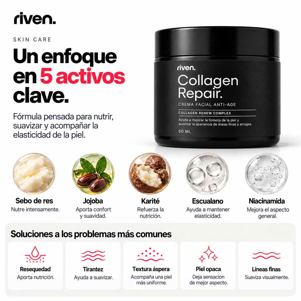 Collagen Repair - Crema Facial Anti-Age